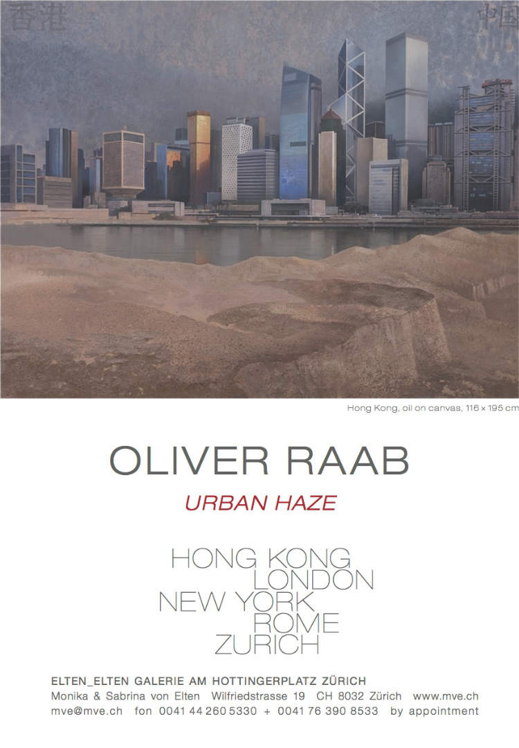 Oliver Raab - Urban Haze - Ausstellung Galerie Elten & Elten vom 10.01.2019 - 28.02.2019